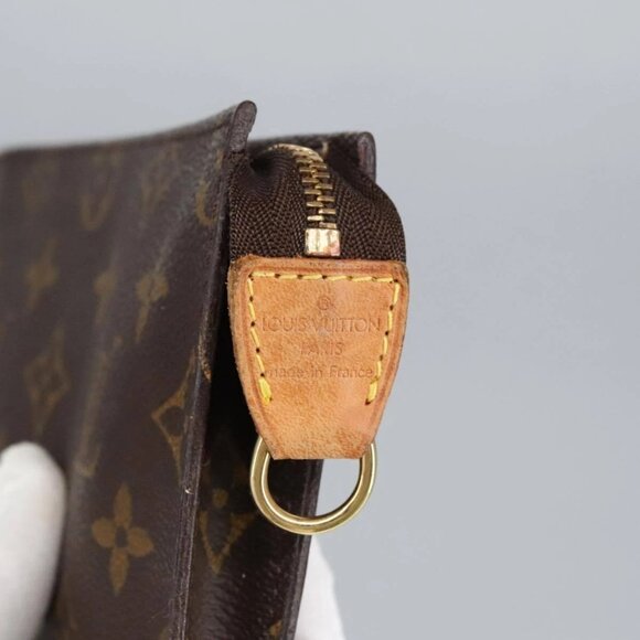 LOUIS VUITTON Monogram Bucket PM Accessory Pouch LV Auth fm4144 - Picture 9 of 16